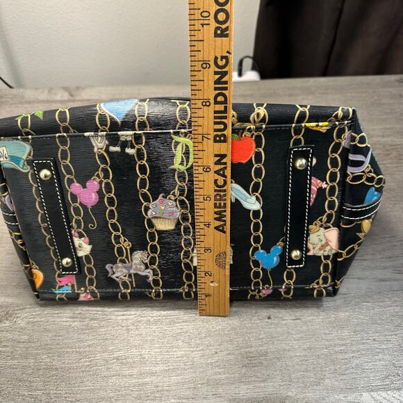 Disney Dooney & Bourke Charms Satchel and Wristlet Black - Picture 10 of 11